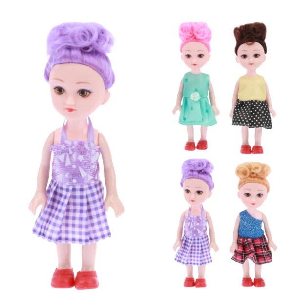 Mini păpușa "sweet girl" 15cm, (as.) 2