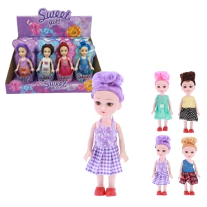 Mini păpușa "sweet girl" 15cm, (as.) Thumbnail 2