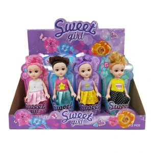 Mini păpușa "sweet girl" 15cm, (as.) Thumbnail 6