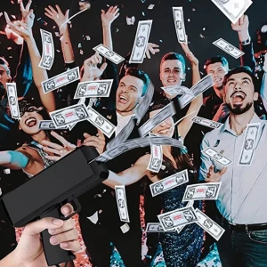 Pistol cu bani electric, 100 de bancnote Thumbnail 8
