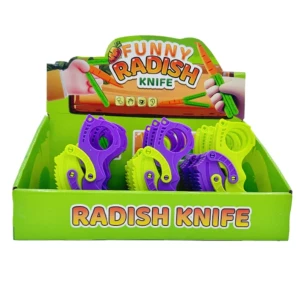 Игрушка антистресс "Radish-knife"