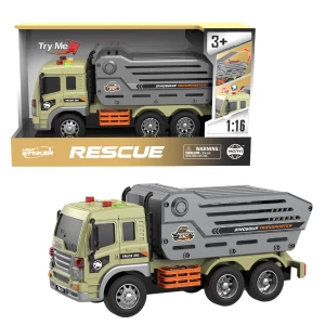 1:16 Инерционный Трейлеровоз с динозаврами (свет / звук)