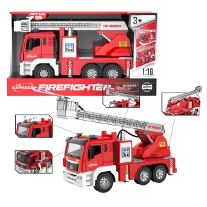 1:10 Camion de pompieri  cu inerție (lumină / sunet)