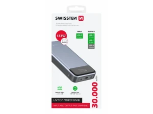 30000mah powerbank swissten power line ii black Thumbnail 1