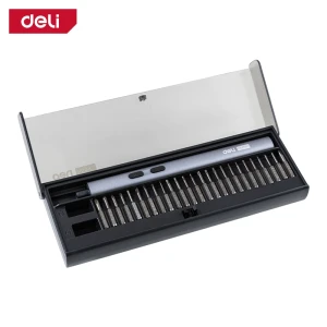 Set șurubelniță electrică de precizie 3.7v 0.2nm/3nm deli Thumbnail 2
