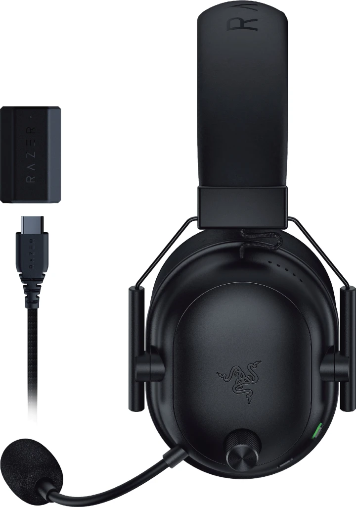 Headphone razer blackshark v2 hyperspeed gaming headsets wireless black 2
