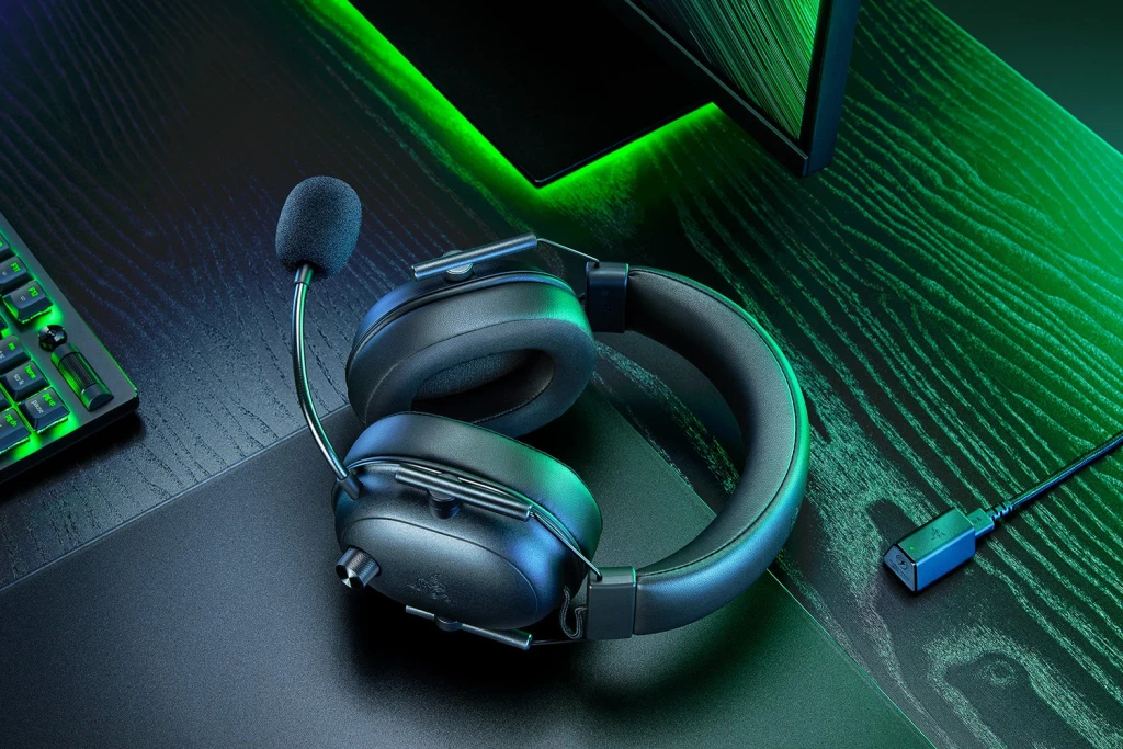 Headphone razer blackshark v2 hyperspeed gaming headsets wireless black 2