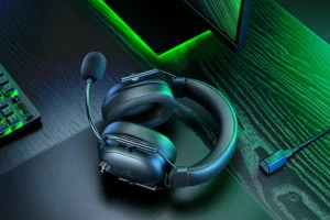 Headphone razer blackshark v2 hyperspeed gaming headsets wireless black Thumbnail 3