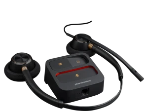 Poly encorepro 520 binaural headset +quick disconnect 783p7aa Thumbnail 2