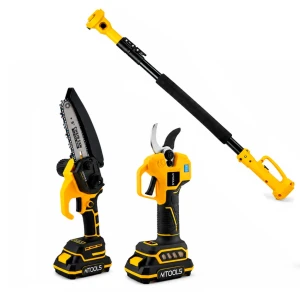 Set de gradina 3 in 1 pe acumulator telescopic mtools bs301kit