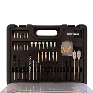 Masina de gaurit pe acumulator in set cu 2 baterii si 46 accesorii bs6018 Thumbnail 5