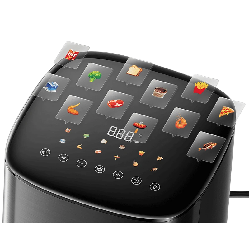 Мультипечь mova fd10s pro, чёрный 4