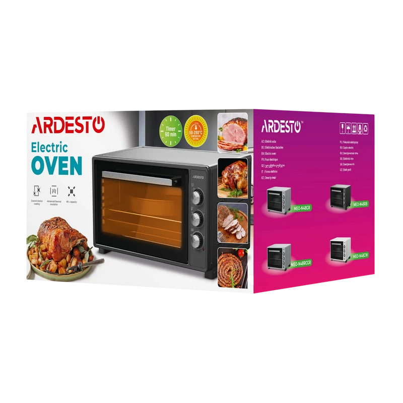 Cuptor electric ardesto meo-n48gr, gri 5