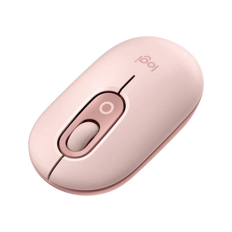 Mouse wireless logitech pop, roz 2