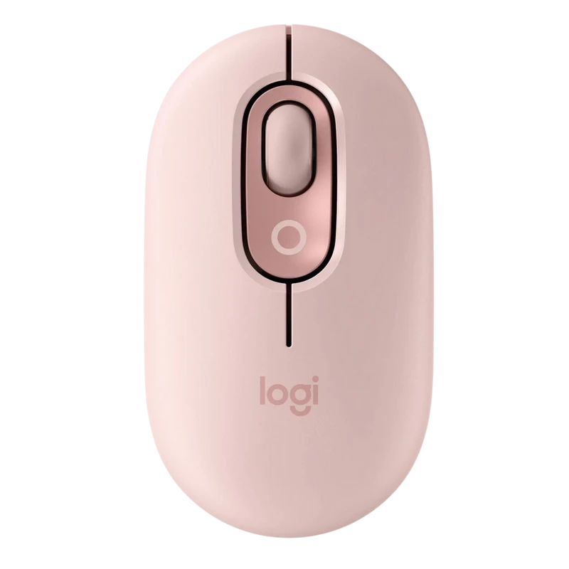 Mouse wireless logitech pop, roz 4