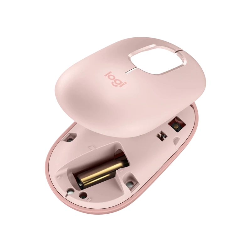 Mouse wireless logitech pop, roz 7