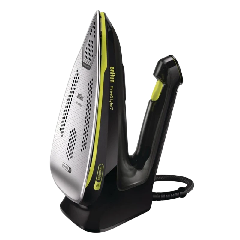 Fier de călcat braun fi7255gr, 2000w, negru | verde 2