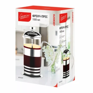 Френч-пресс ardesto ar1910fp, 1л, нержавеющая сталь Thumbnail 2
