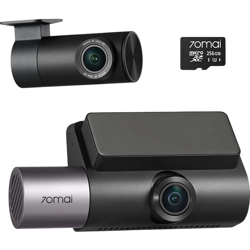 Set dash cam față și spate 70mai t800 + rear cam rc24, negru 4