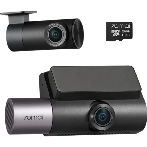 Set dash cam față și spate 70mai t800 + rear cam rc24, negru