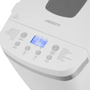 Mașină de pâine ardesto bm-d1500w, alb Thumbnail 6