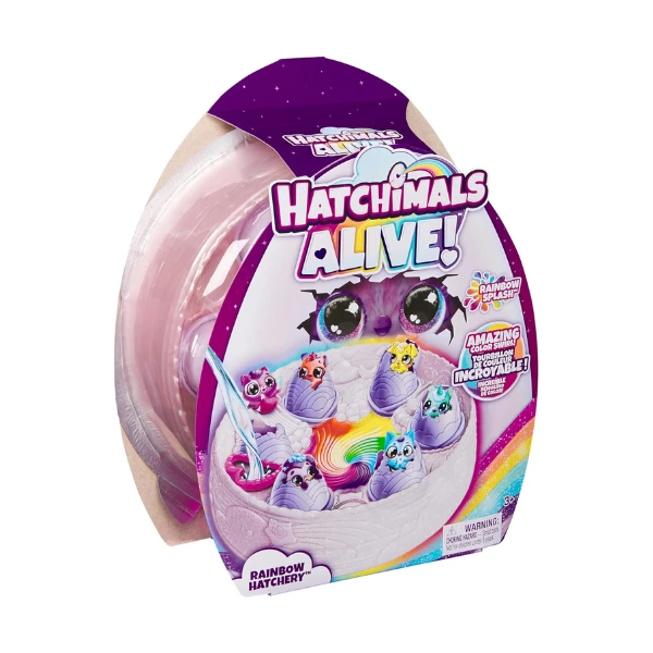 Игровой набор , "hatchimals alive выросший из радуги", асс. 3
