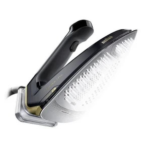 Fier de călcat cu generator de abur braun is7298cp, 2700w, negru Thumbnail 6