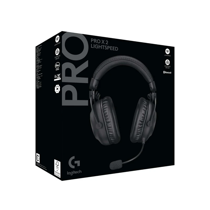 Игровая гарнитура logitech g pro x se, беспроводной, чёрный 2