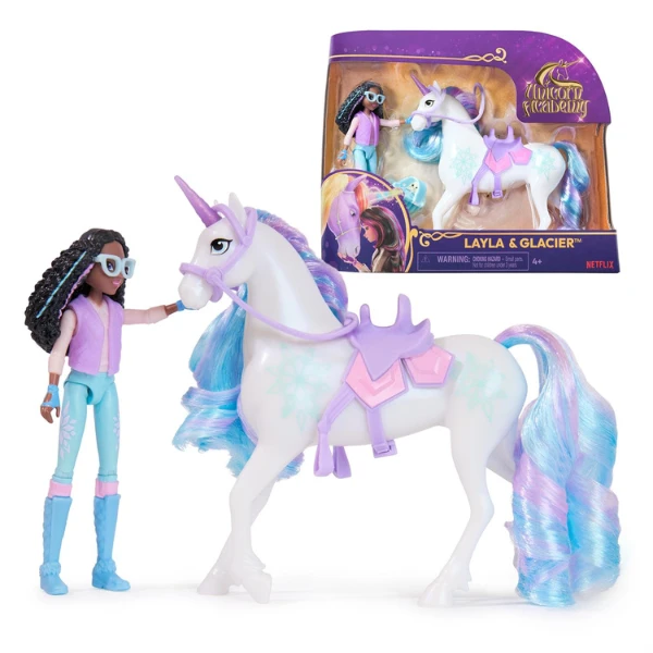 Set de joacă ,,academia unicornilor: păpușele și unicornul", ass. 5