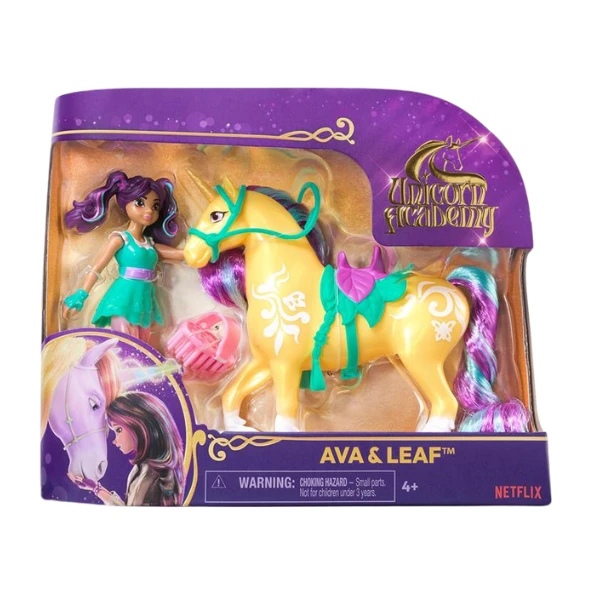 Set de joacă ,,academia unicornilor: păpușele și unicornul", ass. 3
