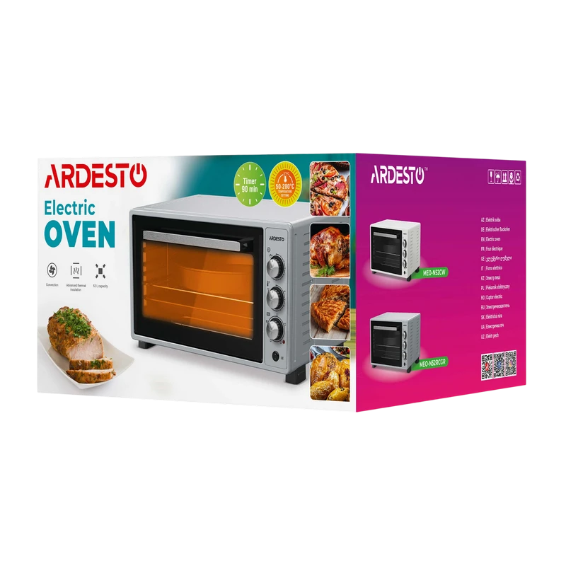 Cuptor electric ardesto meo-n52cw, gri 9