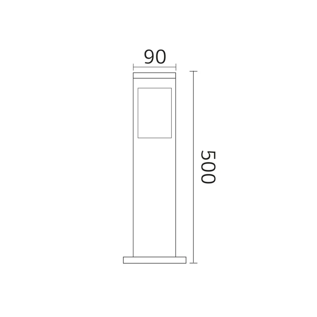 Cадовый светильник cinar-2 40 вт e27 220 - 240 в ip44 horoz 2