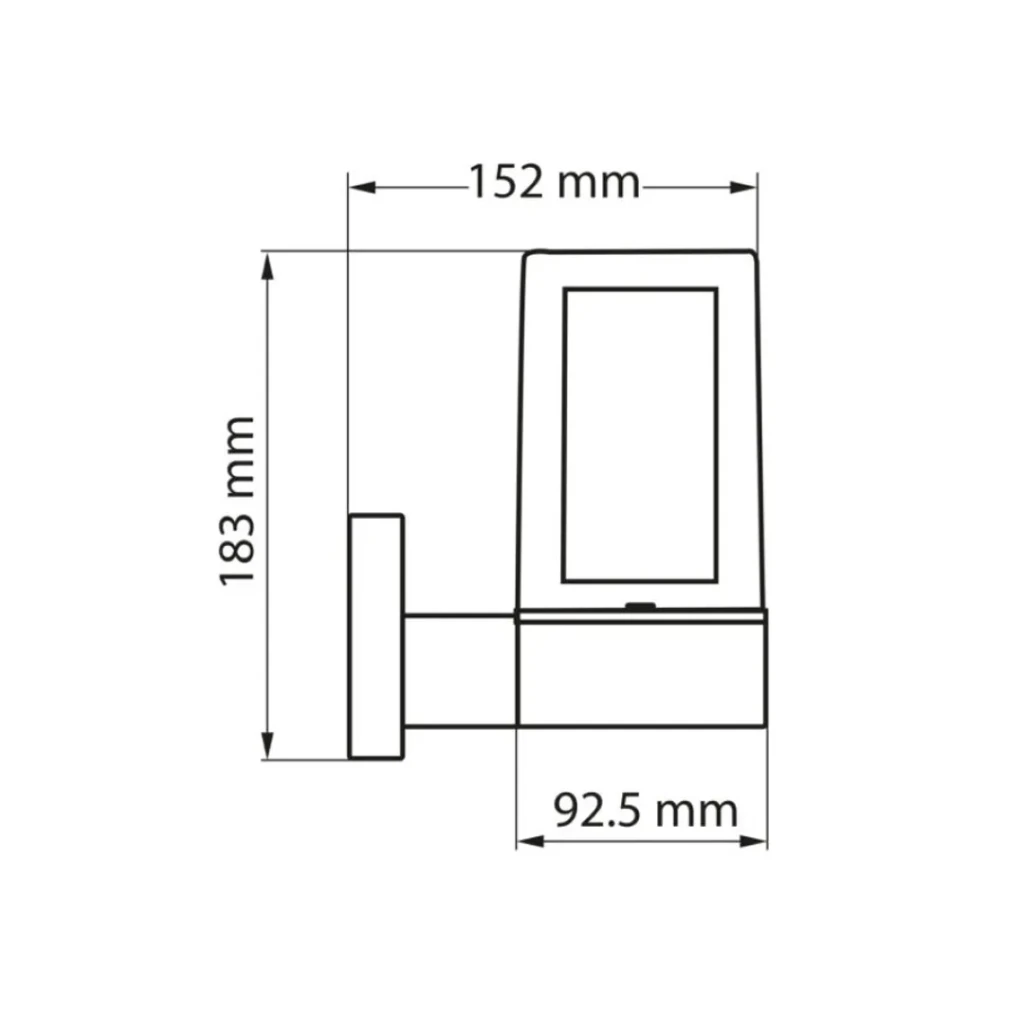Светильник cinar-3 40 вт e27 220 - 240 в ip44 horoz 2