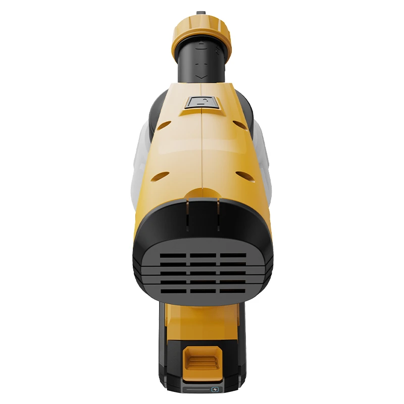 Dc890-1 аккумуляторный краскопульт 20 в, сопла ø1,8/2,6 мм, 2,0 а·ч × 1, yellow deli 4
