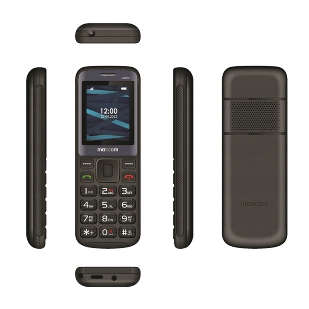 Maxcom mm718 4g volte black 3