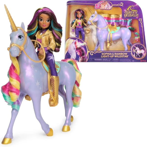 Set de joacă ,,academia unicornilor: sophia și unicornul" 4