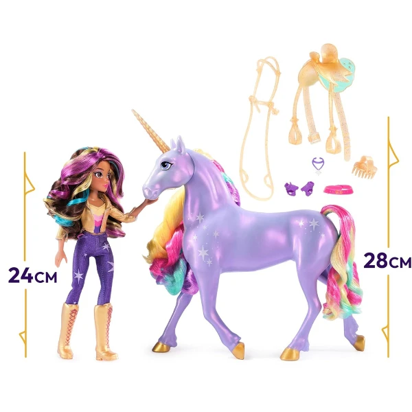Set de joacă ,,academia unicornilor: sophia și unicornul" 8