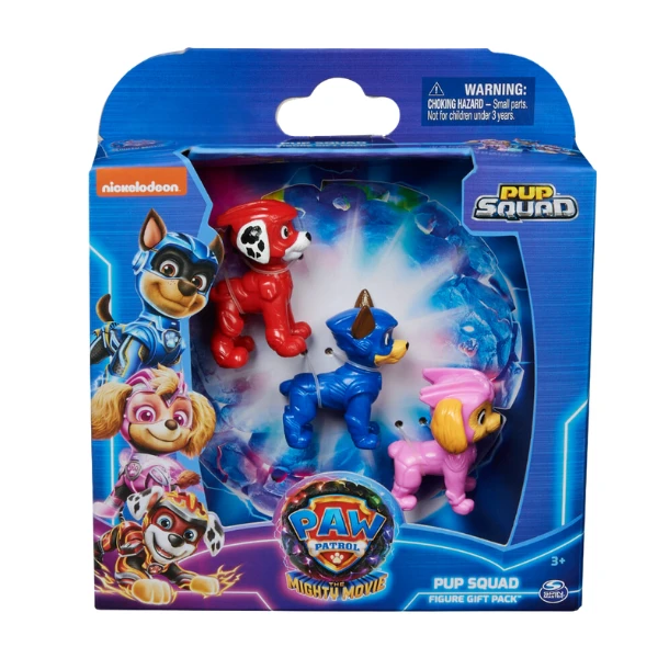 Set de 3 mini-figurine: skye, chase și marshall, seria "patrula cățelușilor" 5