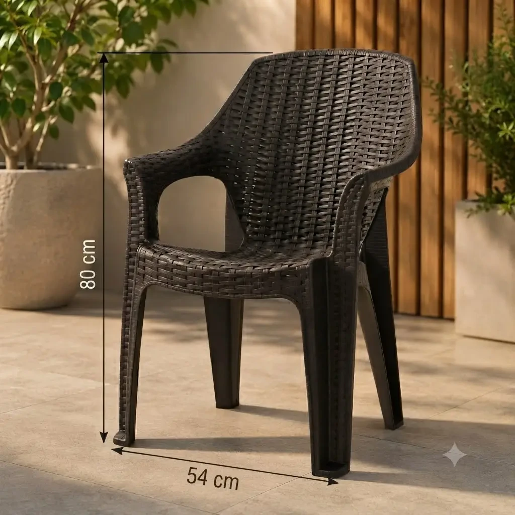 Scaun heniver babel pentru gradina 80x54cm, mic (spc-b003) 3