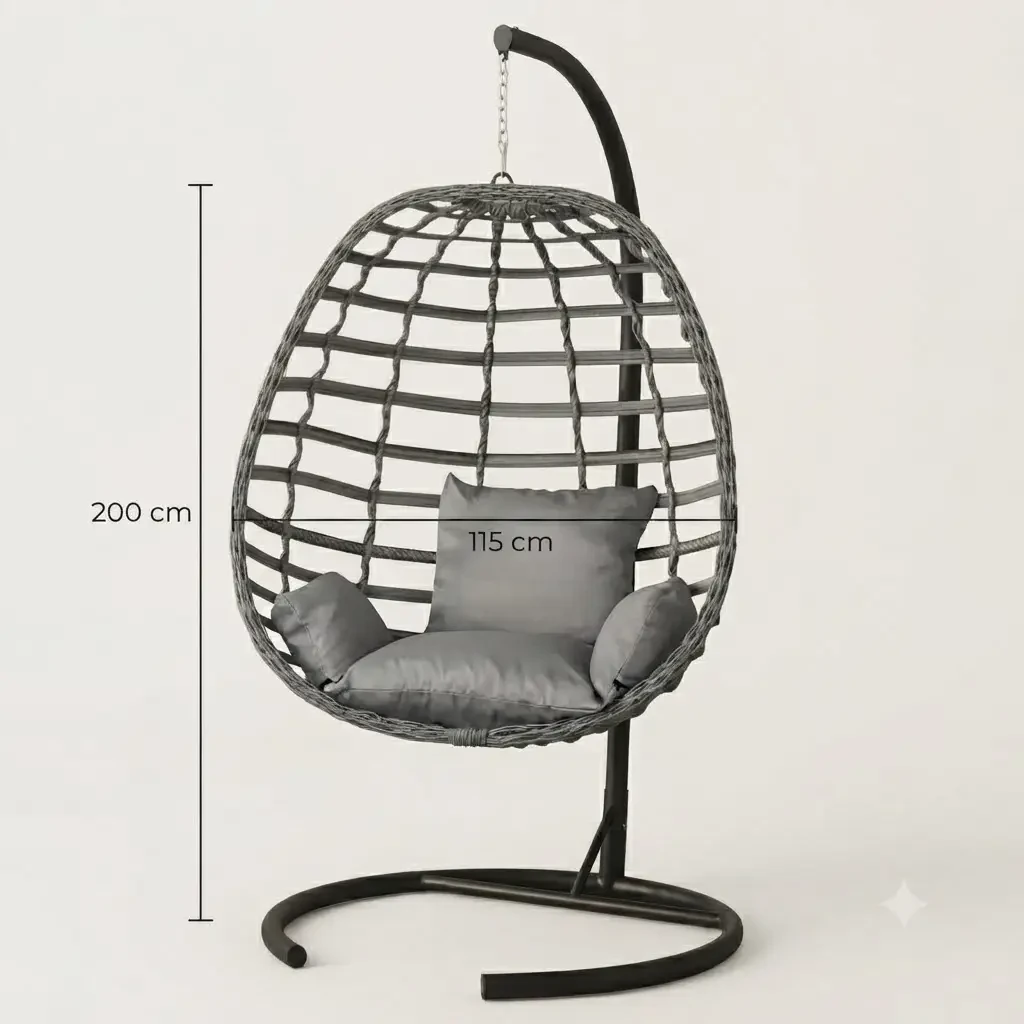 Balansor lenta 1 pers, gri 766405 2