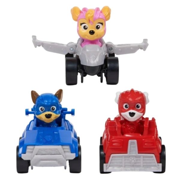 Set de mini-vehicule: 3 nave spațiale, seria "patrula cățelușilor" 4