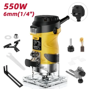 Freză pentru laminat  deli 550w6mm Thumbnail 2