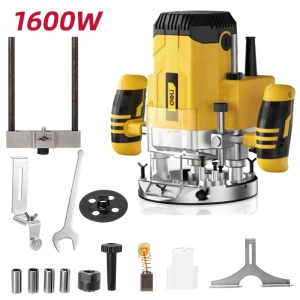Dl-mx12-e1 freză electrică (router electric) 1600w12mm yellow Thumbnail 1