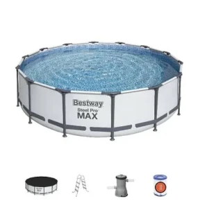 Piscina cu cadru oval 427*107 cm