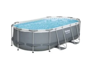Piscina cu cadru oval 488cm*305cm*107cm