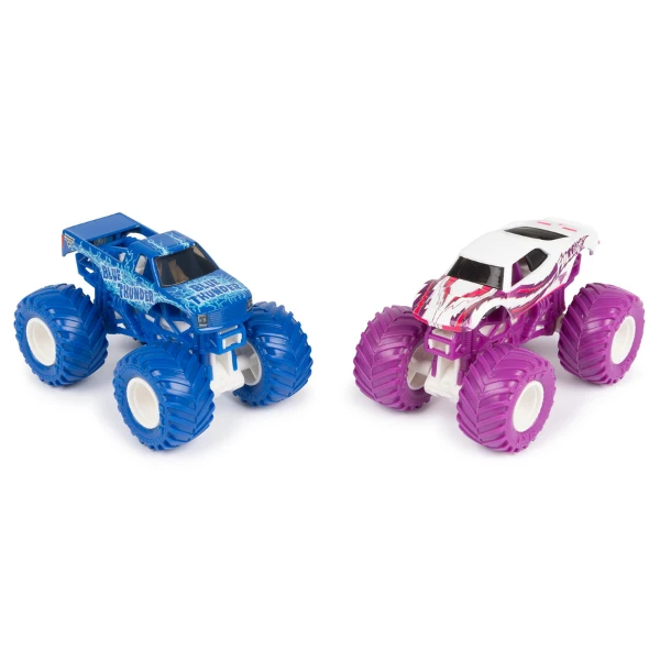 1:64 set mașinuțe metalice monster jam scară, ass. 14