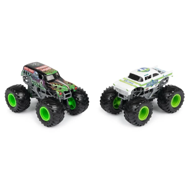 1:64 set mașinuțe metalice monster jam scară, ass. 15