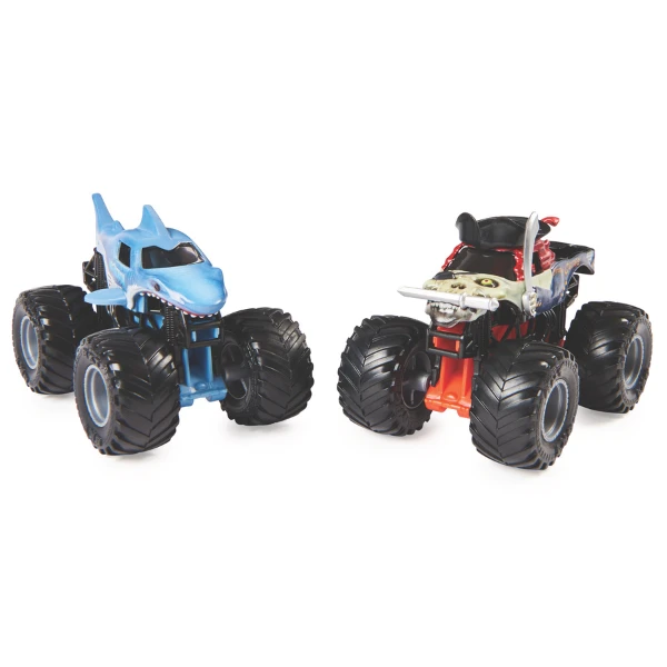 1:64 set mașinuțe metalice monster jam scară, ass. 10