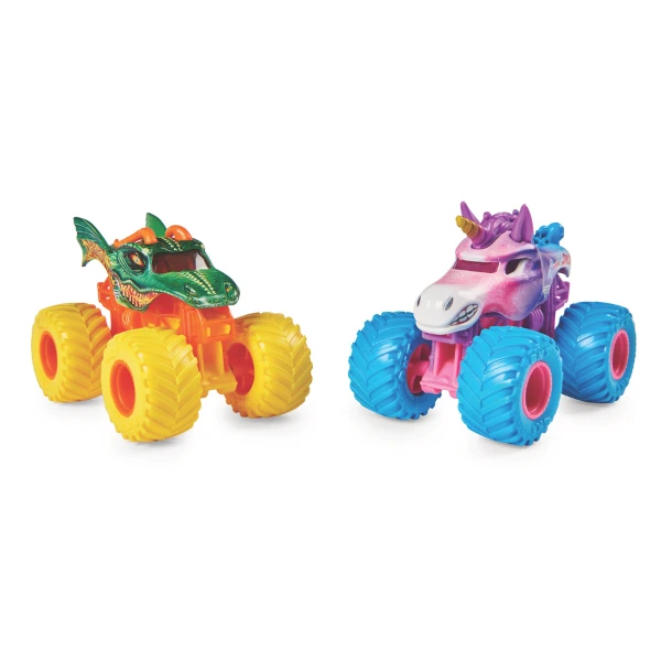 1:64 set mașinuțe metalice monster jam scară, ass. 9