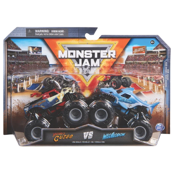 1:64 set mașinuțe metalice monster jam scară, ass. 19